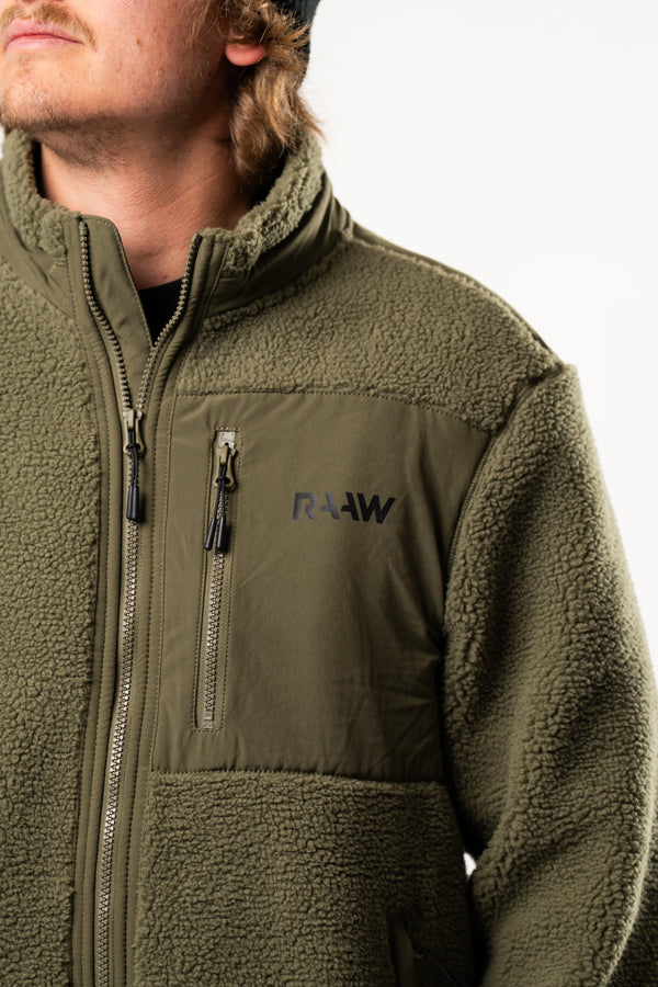 RAAW Fleece Two Khaki