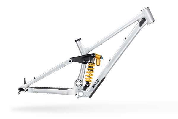 Yalla! V1 Frame Kit Raw & Black