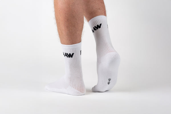 RAAW Casual Socks White