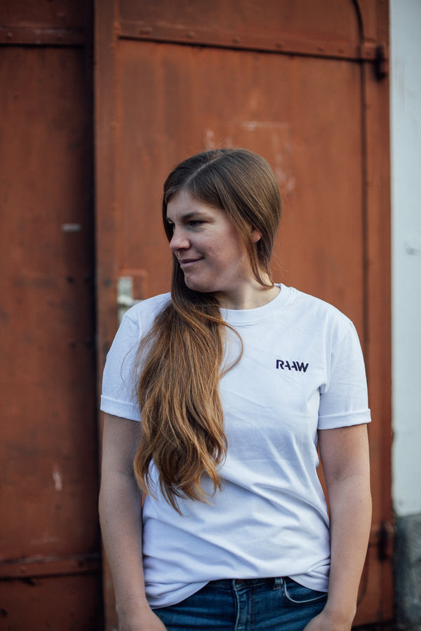 RAAW T-Shirt Two White